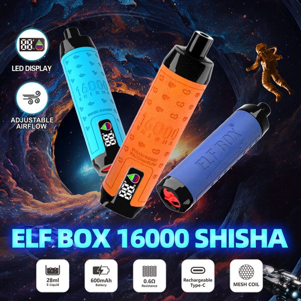 Elf Box Shi Sha 16000 Puff Kategórie Miniatúra