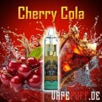 Musujący smak Cherry Cola od Randm Tornado 7000, zawierający soczyste wiśnie i odrobinę coli z efektami musującymi.